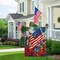 Patriotic 4th of July Garden Flag Butterfly Vertical Burlap Double Sided Patriotic USA Flag